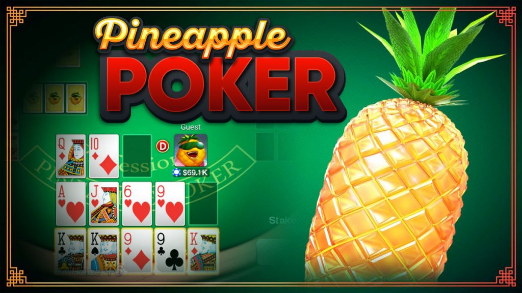 Pineapple Chinese poker rules and strategy