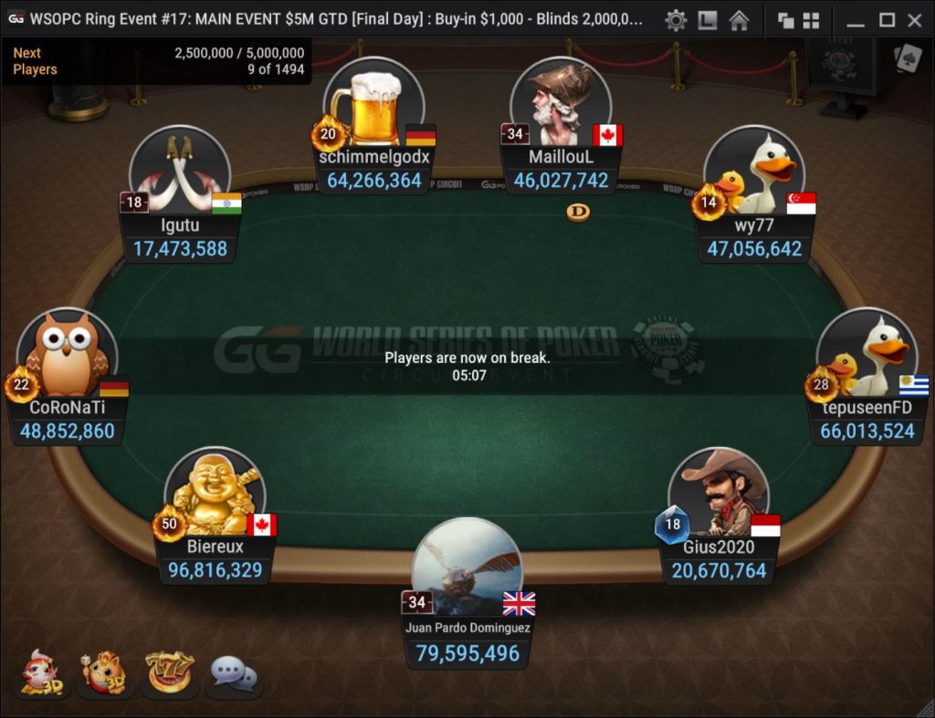 GGPoker poker room gameplay