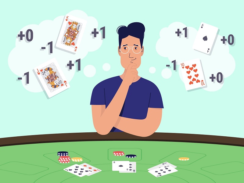 contagem de cartas no pôquer