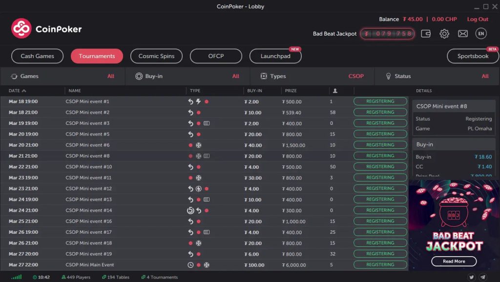 CoinPoker Blending Modern Technology with Traditional Poker