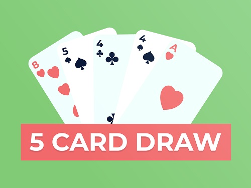 five card draw poker