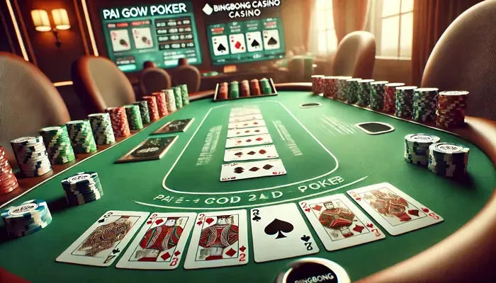 Pai Gow Poker gameplay