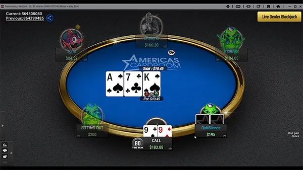 Λογότυπο Americas Cardroom