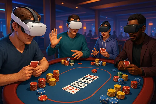 Metaverse poker game