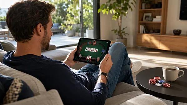 Secure mobile poker